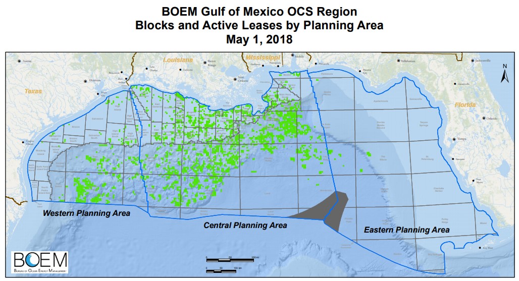 Gulf Of Mexico Lease Block Map